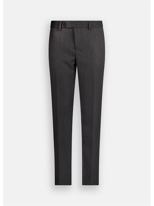 Pantaloni a sigaretta gessati LIU JO | CF5235T054A/C3782